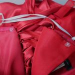 Alyce Paris NWOT  sweatheart strapless glitter cocktail dress, red, size 4‎ Photo 5