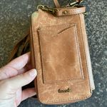 The Sak Silverlake Leather Smartphone Crossbody Embossed Checkered Photo 2