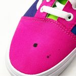 Vans  Old School Neon Multicolored Low Top Lace Up Canvas Sneakers, Size 8.5 Photo 7