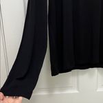 J.Crew  Black Label Black Long Sleeve Stretchy Shirt - Size XL Photo 3