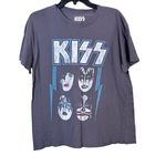 Kiss Graphic Grey 2020 T-Shirt Size Large Unisex Photo 0