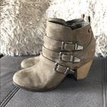 CROMA VINTAGE Faux Suede Tan Booties S 9.5 Photo 3