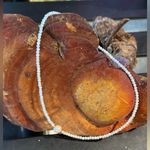 Brand New 5PCS Pastel Multicolor beaded necklace with freshwater pearls Black Photo 7