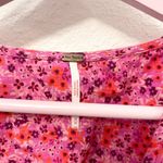 Free People  I Found You Printed Top Party Combo Pink Size M OB1418154 Photo 2