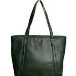 Kate Spade  New York Chandra Dark Green Shoulder Tote Bag Photo 0