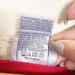 Jonathan Logan Red Beaded Neckline Long Sleeve Shirt Size M Photo 7