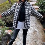 Tularosa  checkered Sherpa zip up jacket Photo 0