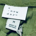 A New Day Green Ribbed Sleeveless Tank Top Medium Photo 3