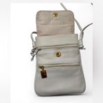 Giani Bernini  genuine leather crossbody cream purse vintage Photo 2