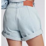 One Teaspoon  Streetwalkers High‎ Waist 80S Fit Denim Shorts Aztec Blue Size 30 Photo 1