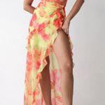 Rumored Just Like Heaven Maxi Dress Yellow Size XS Photo 6