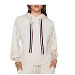 Ramy Brook Tatum Puff Sleeve Sweatshirt in Navy Blue Photo 8