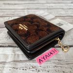 Coach Snap Wallet In Signature Chenille Photo 3