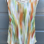 CALIA by Carrie Underwood Multicolor Crossback Tank‎ Top Green Size M Photo 0