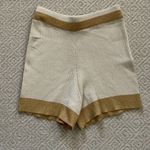 None Tan & Gold Loungewear Short Set Small Photo 6