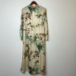 ZARA Multicolor Floral long Kimono Photo 7