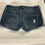Mudd Jeans Aztec Distressed Denim Shorts 3 Boho Festival Southwestern Tribal Photo 3