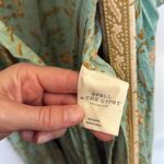 Spell & the Gypsy Collective Maisie Maxi Kimono Robe Vintage Turquoise Size S/M Green Photo 8