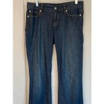 Ann Taylor Modern Boot Denim Jeans Women's Dark Wash Bootcut Size 6L Photo 7