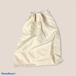 Badgley Mischka Badgely Mischka cream black logo‎ flannel dust bag Photo 1