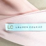 Lauren Conrad Dye Dipped Chiffon Maxi Dress 4 Flowy Beach Boho Vacay Resort Soft Pink Photo 7