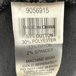 Two by Vince Camuto | XL | Black Wash Stretch Denim Released Hem Shift Dress Photo 7