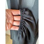 Show Me Your Mumu Show Me‎ Your Mumu Shirt Women Small Black Chiffon Jamie Tunic Whimsigoth Flowy Photo 9