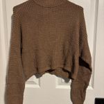 Hollister  Cropped Sweater Knit brown xs Photo 0