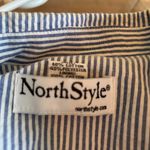 NorthStyle Blue/White Striped Seersucker Jacket Blue Photo 6