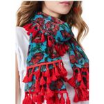 Alice + Olivia  Becky Tassel Sarong Skirt/ Scarf Photo 7