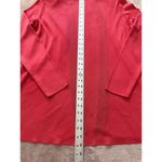 Misook  Open Front Contrast Cardigan‎ Melon & Black Size Xsmall Photo 6