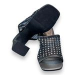 Open Edit Sienna Sandal Black Size 8.5 Women's Slip On Photo 6