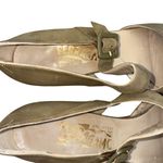 Salvatore Ferragamo Women's Beige Slingback Pumps Size 8 AAAA Photo 5