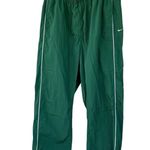 Nike Women's 2X Plus Size Windrunner High-Waist Woven Open-Hem Pants Green NWT Photo 0