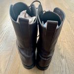 A SOLIANI MILANO Gothic Core Combat Brown Pebbled Leather Lace Up Boots SZ 36.5 Photo 6