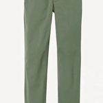 Nili Lotan East Hampton Pants Green Cameo Frayed Hem Women’s Size 10 Photo 1