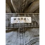 Motel Rocks  Faded Black Distressed Wide Roomy 5-Pocket Denim Jeans Womens Large‎ Photo 11