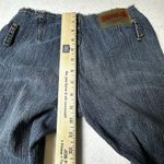 Zana Di Y2K Low-rise Vtg Jeans Raw Hem Bootcut Sz 3 denim Photo 4
