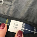 Madewell Waxed Plaid Hooded Trench Jacket Coat Plaid Linning Womans Sz S Outdoor Photo 6