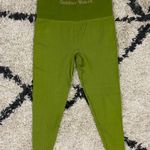 Outdoor Voices Green Seamless Ribbed 7/8 Leggings Photo 5