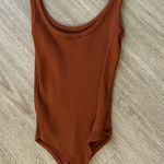 Windsor  Burnt Orange Bodysuit Photo 0