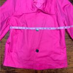 Rafaella Hot Pink Cropped Sleeve 2-Button Blazer Tailored Utility Jacket Barbie Size M Photo 6