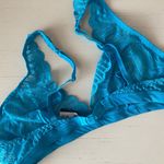 Cosabella royal blue unlined lace bralette Photo 3