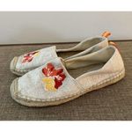 Vera Bradley Embellished Espadrilles Shoes Dune Color Multicolor Floral Size 7 Photo 0