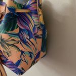 J.Crew leather Floral Bucket Bag withTassels Photo 3