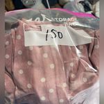 Ophelia Roe Pink Polka Dot Smocked Cottage Core Dress Midi Women’s Size 1x Photo 7