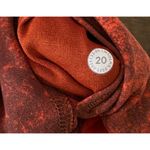 Lululemon Wunder Train Sz 20 High Rise 25" Leggings Autumn Red Black Denim Wash Photo 4