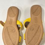 Comfortview LIKE NEW Comfort View Dawn soft step yellow strappy sandals shoes Photo 2
