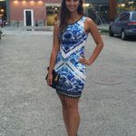 Peach Puff Multi Color Dress Photo 1