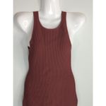 Babaton  Maroon Ribbed Cut-Out Winslet Racerback Fitted Mini Dress‎ Womens XS Photo 1